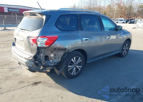 2017 Nissan Pathfinder S from USA, damaged, VIN 5N1DR2MN7HC676749